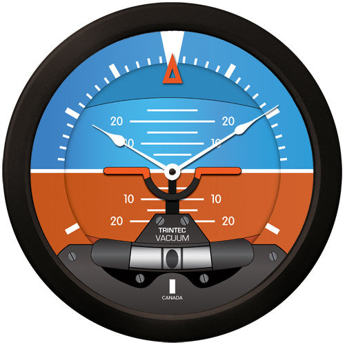 14" Modern Artificial Horizon Clock - Trintec Industries Inc.