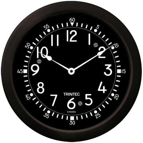 14" Classic Cockpit Clock - Trintec Industries Inc.