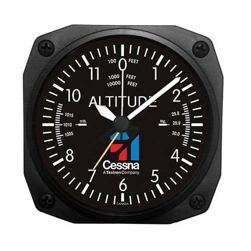 Cessna Altimeter Desk Model Alarm Clock - Trintec Industries Inc.