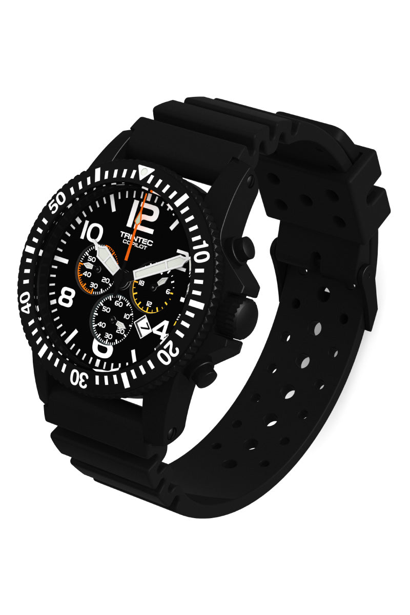 CoPilot Chronograph / Black / Quartz (NEW) - Trintec Industries Inc.