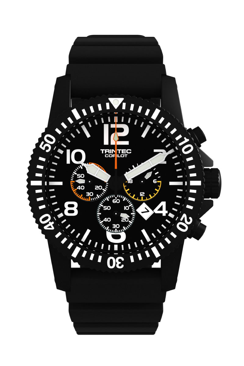 CoPilot Chronograph / Black / Quartz (NEW) - Trintec Industries Inc.