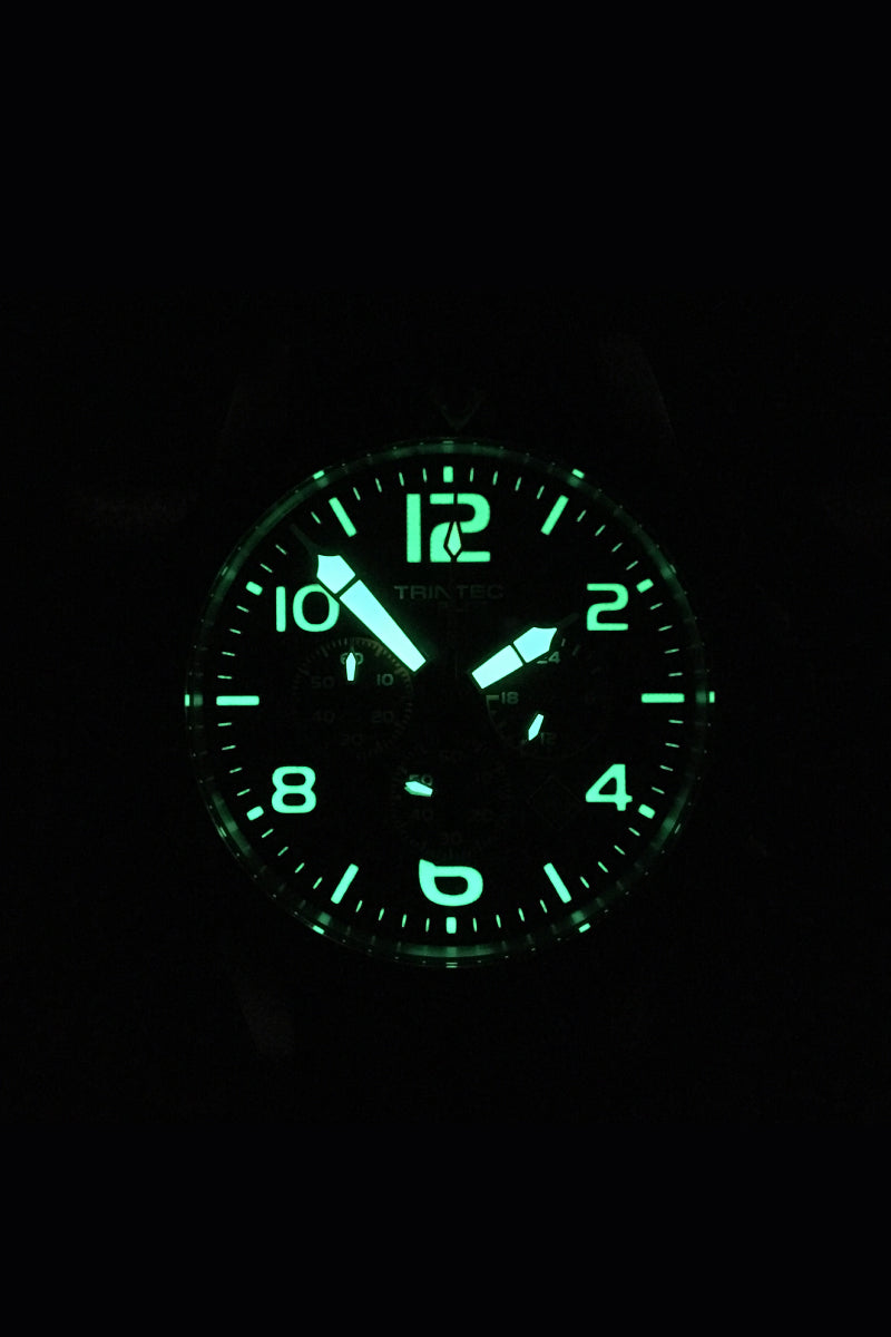 CoPilot Chronograph / Black / Quartz (NEW) - Trintec Industries Inc.