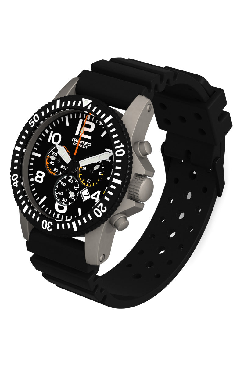 CoPilot Chronograph / Stainless / Quartz (NEW) - Trintec Industries Inc.