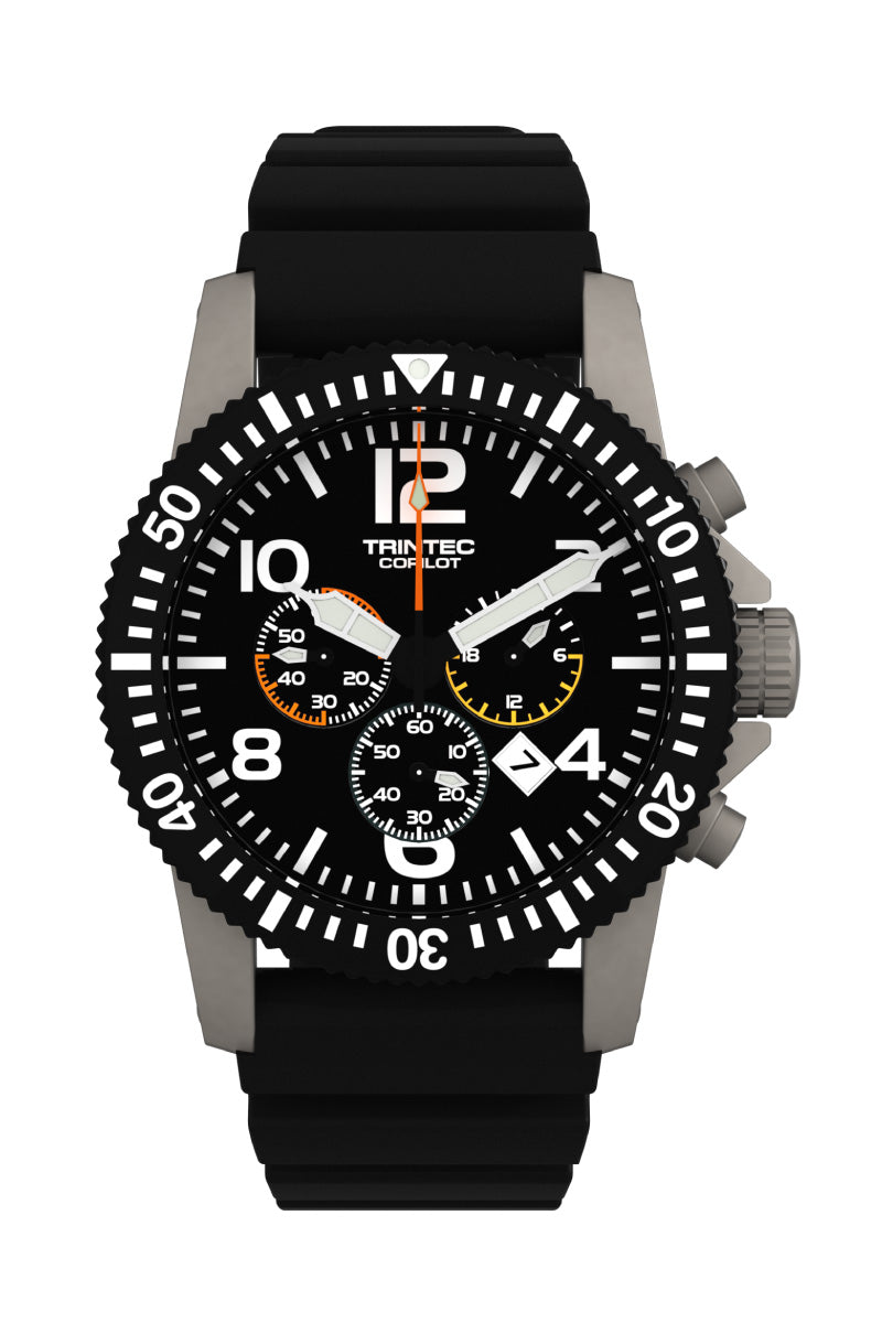 CoPilot Chronograph / Stainless / Quartz (NEW) - Trintec Industries Inc.