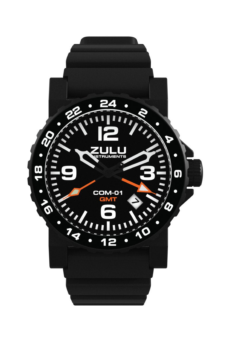 COM-01 GMT - Black - Front