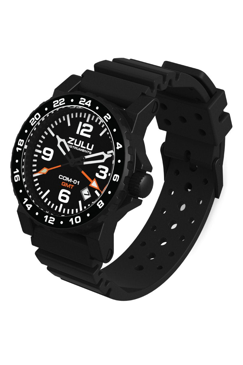 COM-01 GMT - Black - Perspective