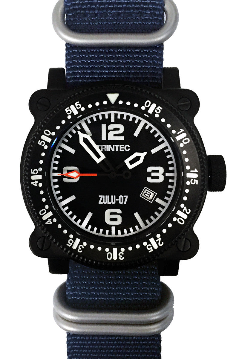 ZULU-07 PRO / Black/Blue / Automatic - Trintec Industries Inc.