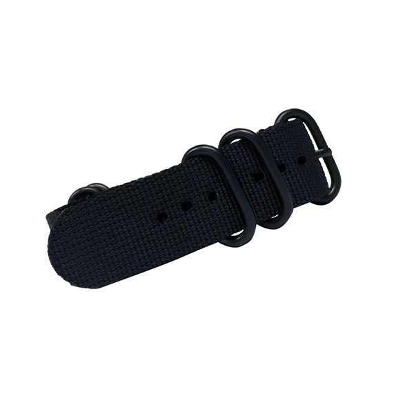 Black Military Style Watch Strap - Trintec Industries Inc.