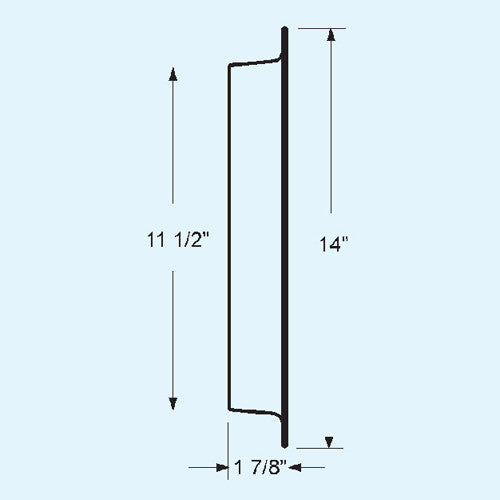 14" ZULUTIME™ Antique Brass 24-Hour Clock - Trintec Industries Inc.
