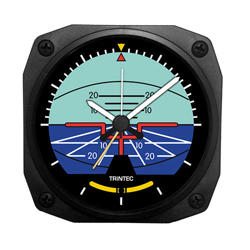 Classic Artificial Horizon Desk Model Alarm Clock - Trintec Industries Inc.