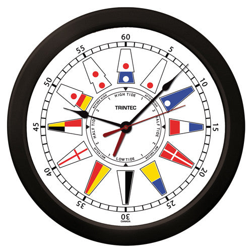 14 Nautical Flag Time & Tide Clock – Trintec Industries Inc.