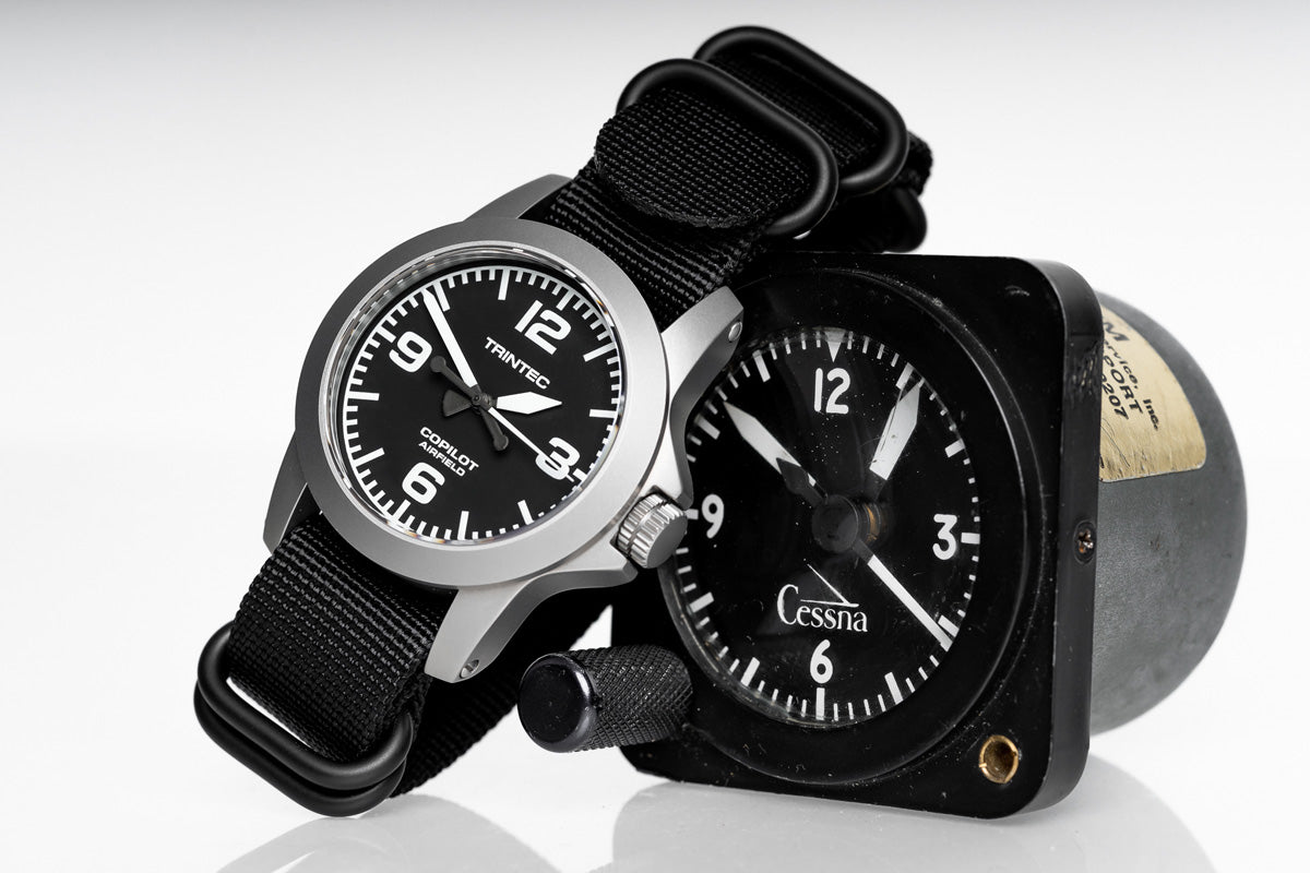 CoPilot - Airfield / Automatic / Black or Stainless (PRE-ORDER)