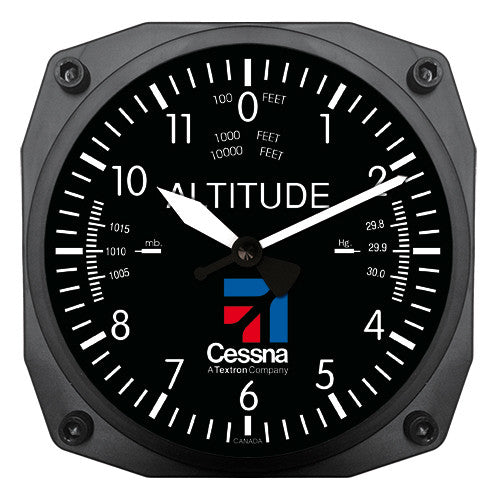 6" Cessna Altimeter Instrument Style Clock - Trintec Industries Inc.