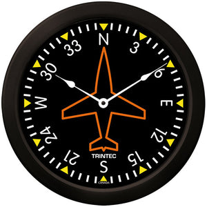 14" Classic Directional Gyro Clock - Trintec Industries Inc.