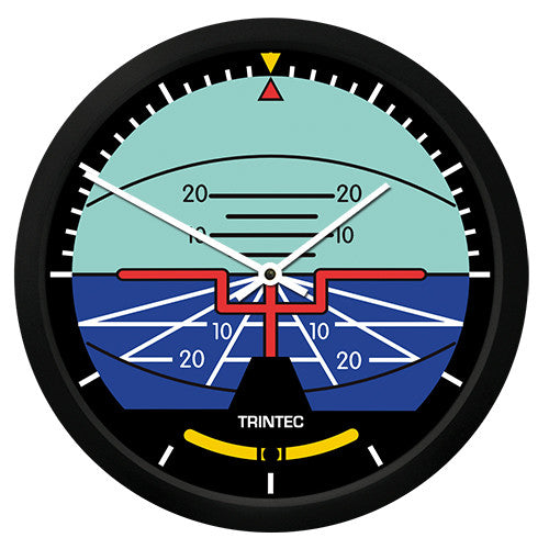 10" Classic Artificial Horizon Round Clock - Trintec Industries Inc.