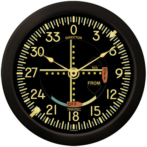 14" Vintage VOR Clock - Trintec Industries Inc.