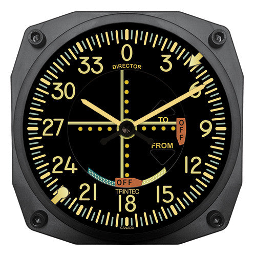 Trintec 30 th Anniversary 10 Aviation Altimeter Instrument Style Wall Clock Trintec 30 th Anniversary 10 Aviation Altimeter Instrument Style Wall Clock