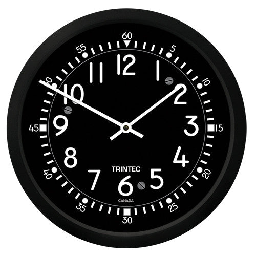10" Classic Cockpit Round Clock - Trintec Industries Inc.