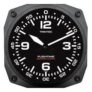 6" FLIGHTIME Cockpit Clock (NEW) - Trintec Industries Inc.