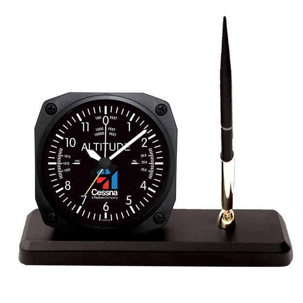 Cessna Altimeter Desk Pen Set - Trintec Industries Inc.