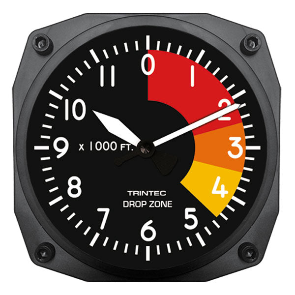 6" Drop Zone Clock