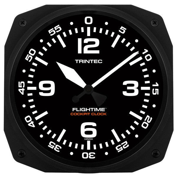 10" FLIGHTIME™ Cockpit Clock - Trintec Industries Inc.
