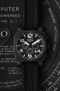 NAV-01 Chronograph / Black / Quartz
