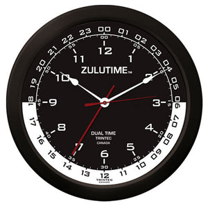 14" ZULUTIME™ Dual Time Clock - Trintec Industries Inc.
