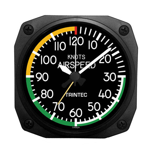 Modern Airspeed Desk Model Alarm Clock - Trintec Industries Inc.