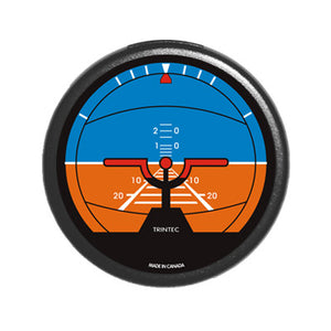 2" Classic Artificial Horizon Round Fridge Magnet - Trintec Industries Inc.