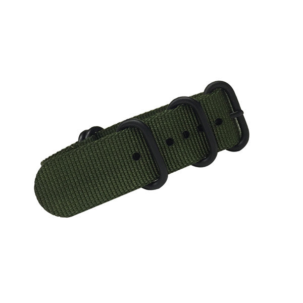 Green Military Style Watch Strap (22 MM Only) - Trintec Industries Inc.